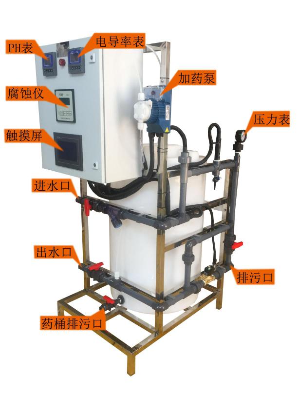 PLC循環水加藥裝置
