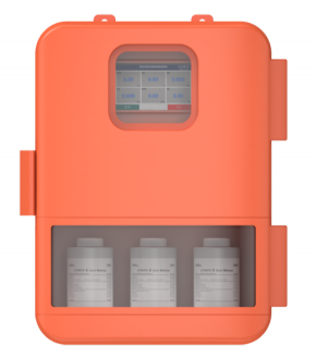 該設(shè)備是一款利用比色實驗方法來自動確定水質(zhì)硬度的在線分析儀。通過蠕動泵把試劑加入到水樣中，發(fā) 生顏色反應。儀器通過評估出顏色的強度或者確定出顏色在哪個值發(fā)生變化來計算出水質(zhì)硬度的濃度。儀器的 測量范圍取決于試劑類型。