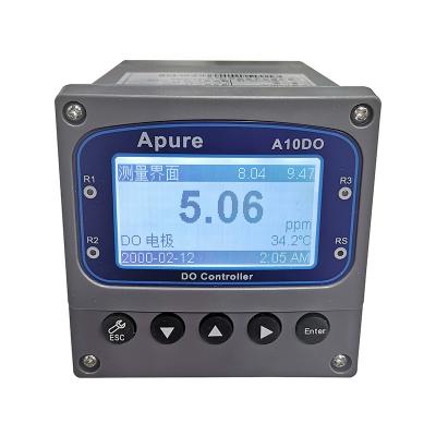 Apure A10DO智能數顯工業溶解氧儀在線DO控制器高精度溶氧測試儀