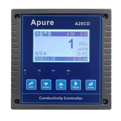 Apure電導率測試儀A20CD-A-工業在線電導/電阻率控制器